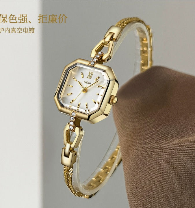 GEDI Elegant Teardrop Watch – Gold