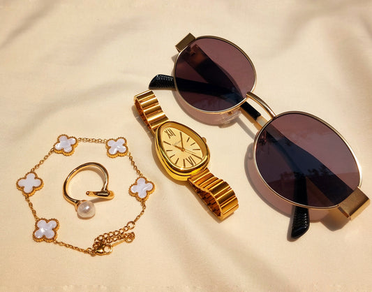 Ready-to-Go Out Combo Set for Women (Gold) 💛