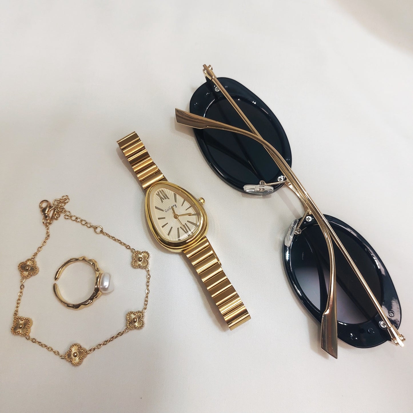 Ready-to-Go Out Combo Set for Women (Golden-Premium)