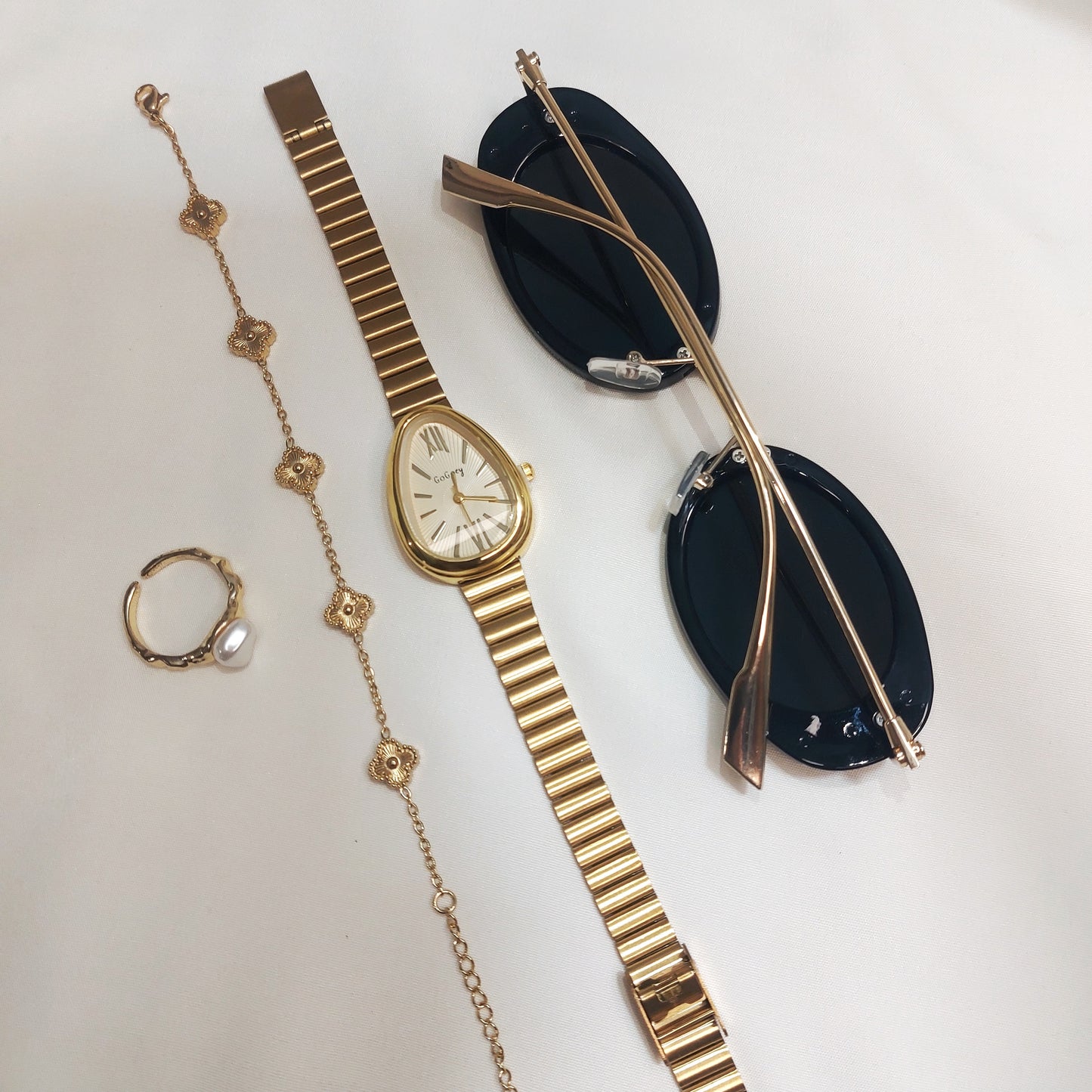 Ready-to-Go Out Combo Set for Women (Golden-Premium)