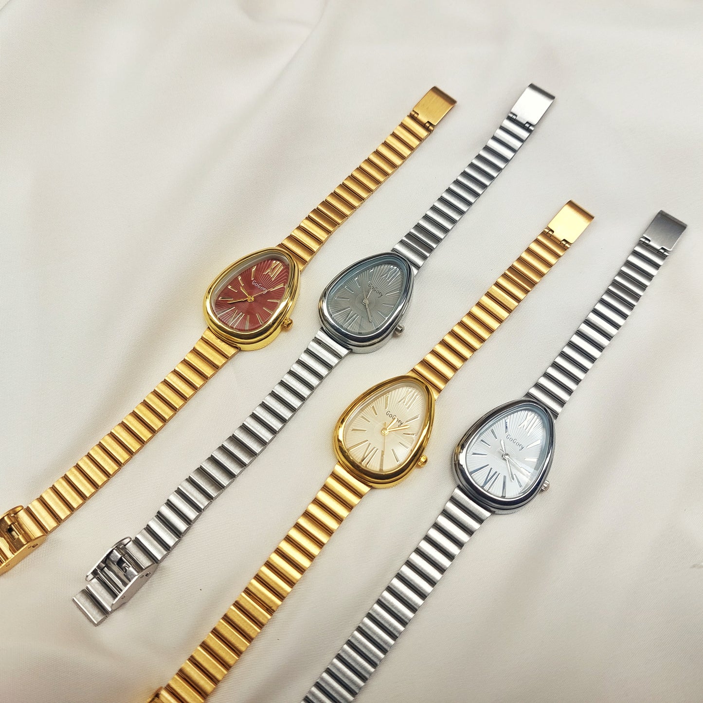 GOGOey Elegant Teardrop Quartz Watchs