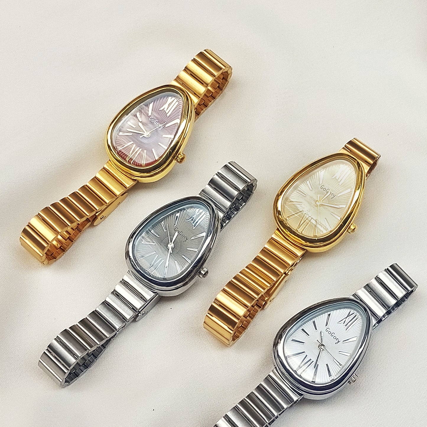 GOGOey Elegant Teardrop Quartz Watchs